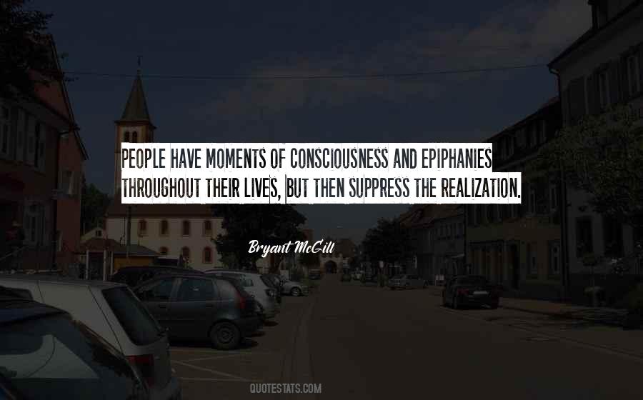 Quotes About Epiphanies #1041119