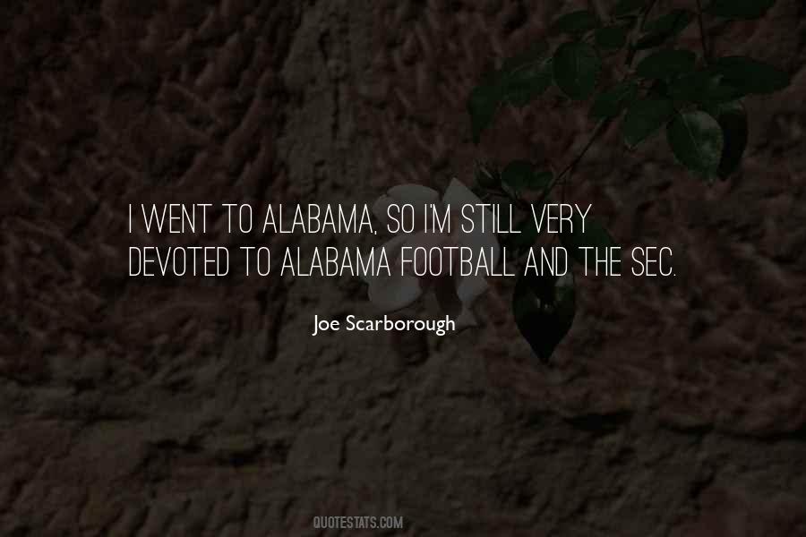 Quotes About Alabama Football #1860046