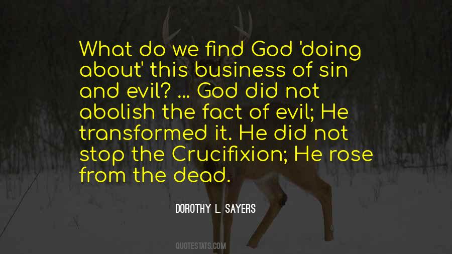 Quotes About Evil Doing #1005823