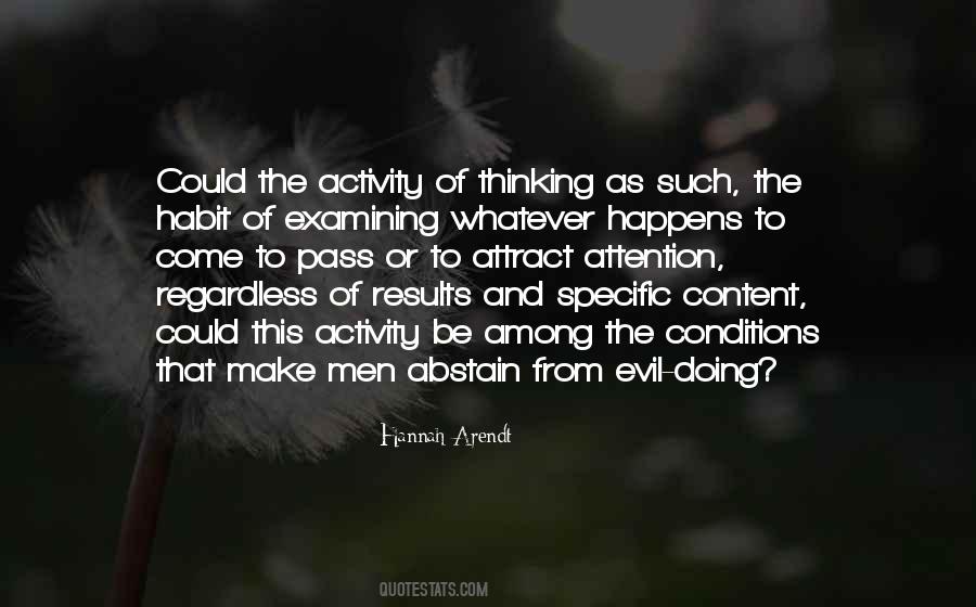 Quotes About Evil Doing #492730