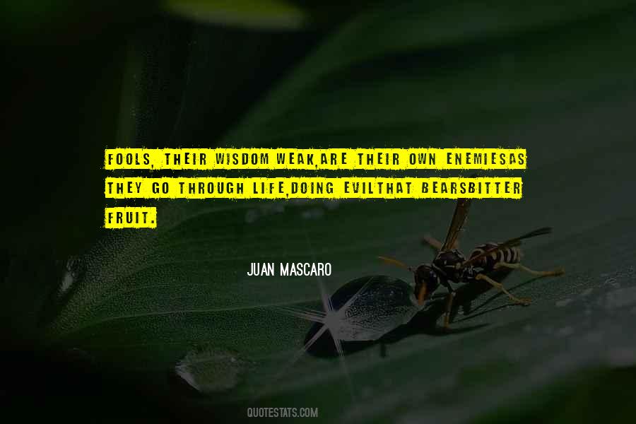 Quotes About Evil Doing #607041