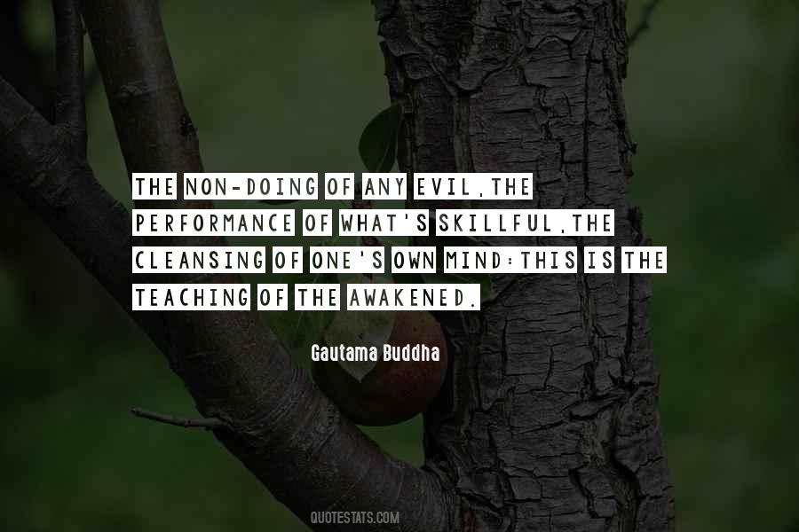 Quotes About Evil Doing #725110