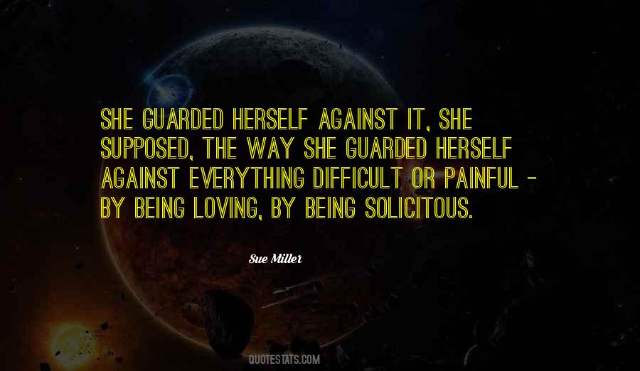 Quotes About Being Guarded #1732590