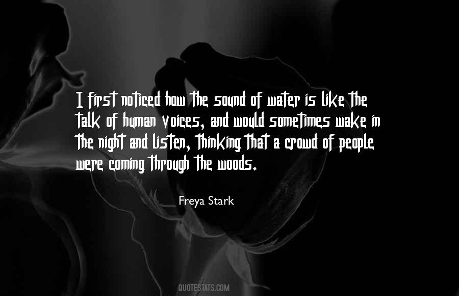 Quotes About Sound Of Water #1005087