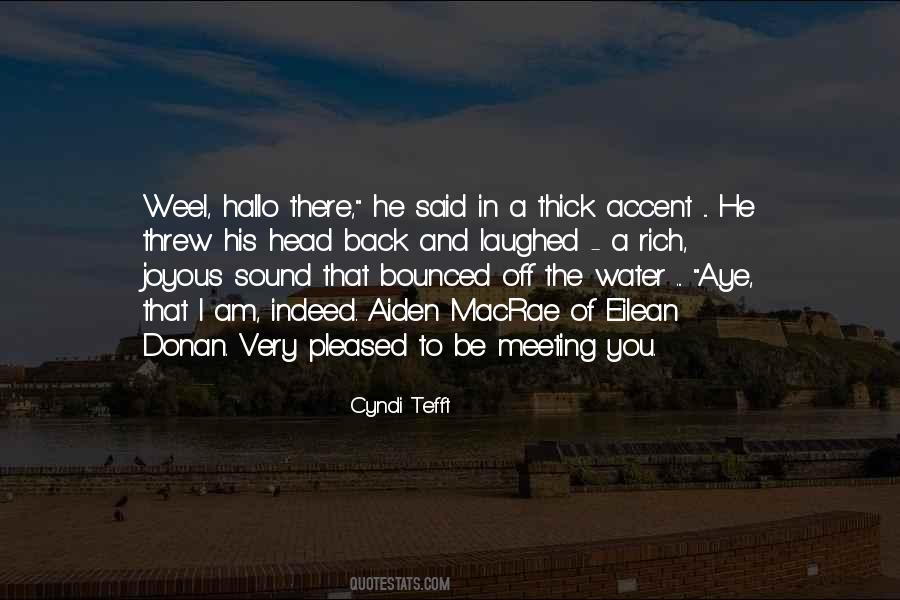 Quotes About Sound Of Water #1795309