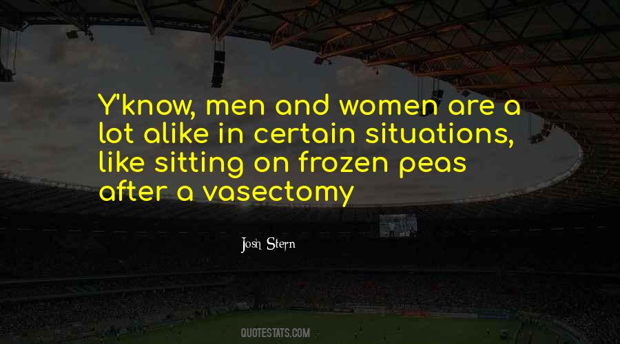 Quotes About Vasectomy #1183020