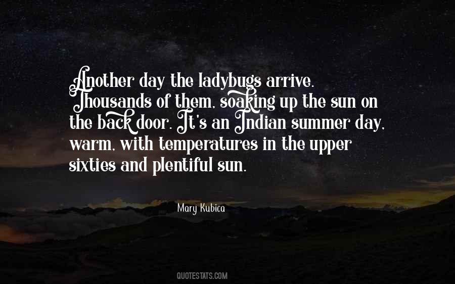 Quotes About Soaking Up The Sun #1592459