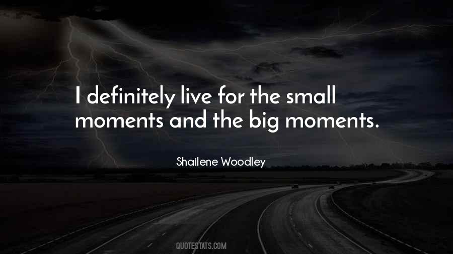 Big Moments Quotes #315193