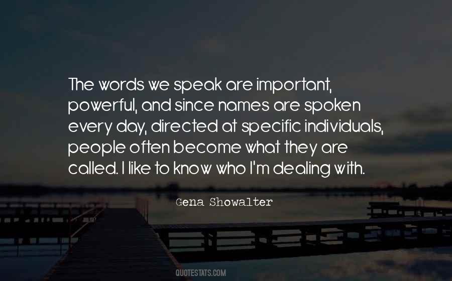 Quotes About Words Are Powerful #1521330