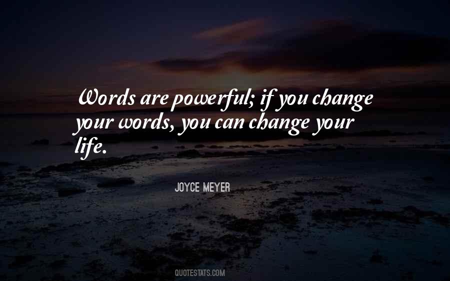 Quotes About Words Are Powerful #1640038