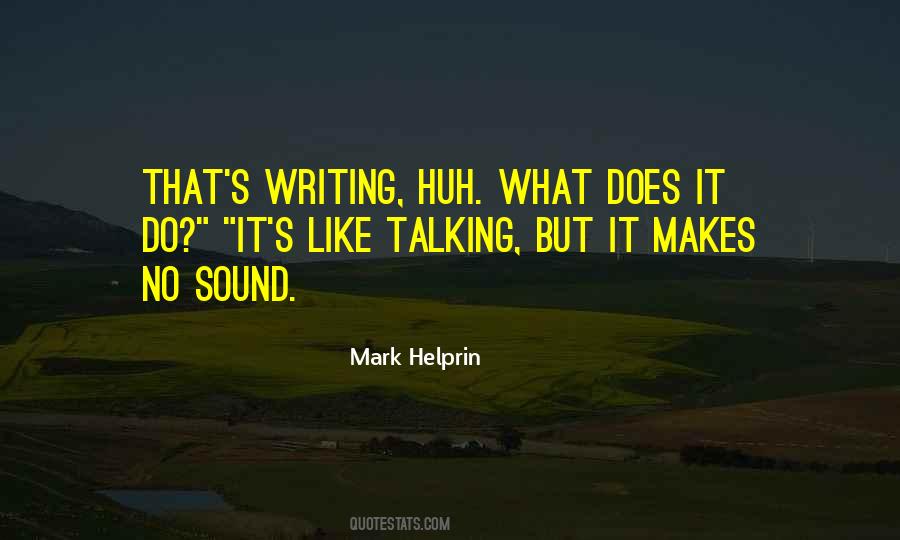 Sound That Makes Quotes #153991