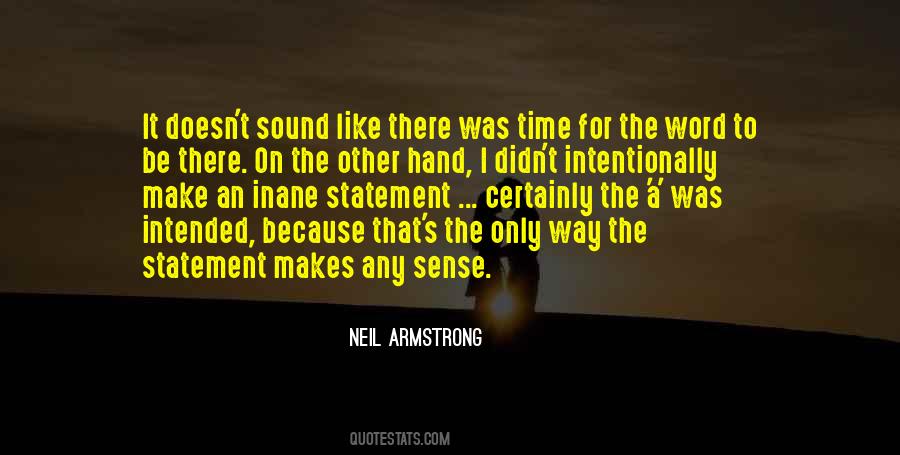Sound That Makes Quotes #474655