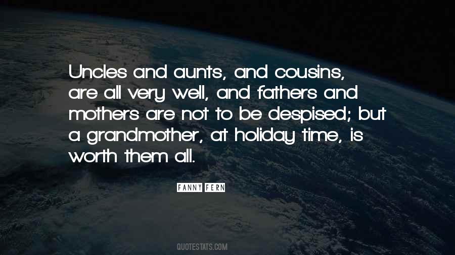 Quotes About Uncles And Aunts #1508716