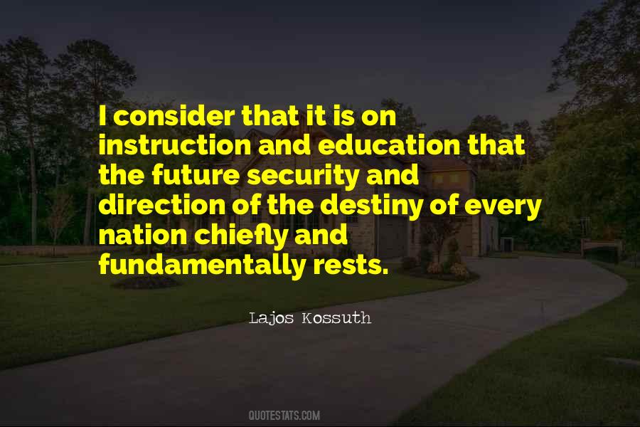 Instruction Education Quotes #197064