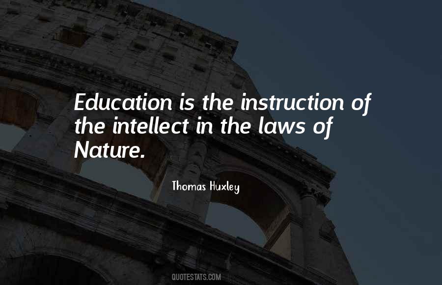 Instruction Education Quotes #217837