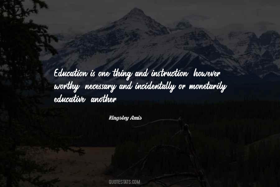 Instruction Education Quotes #904499