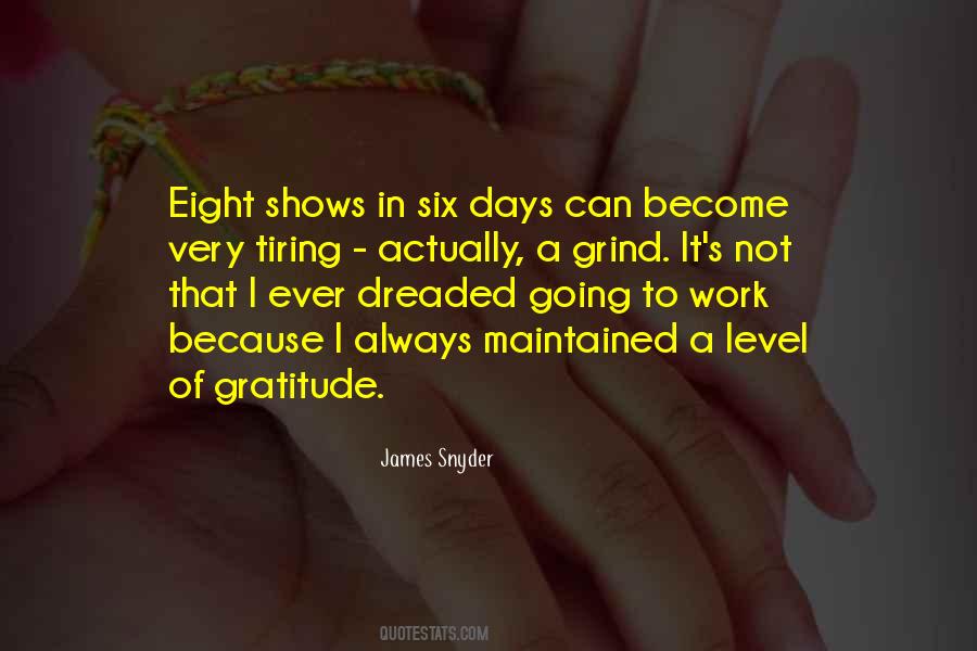 Eight Days Quotes #1025405