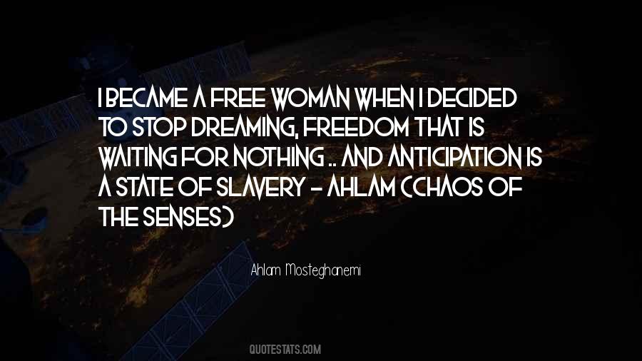 Quotes About Women's Freedom #1715168