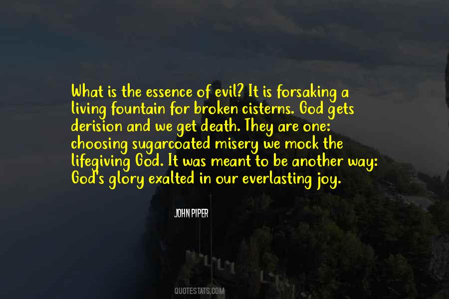 Quotes About God's Glory #1467341