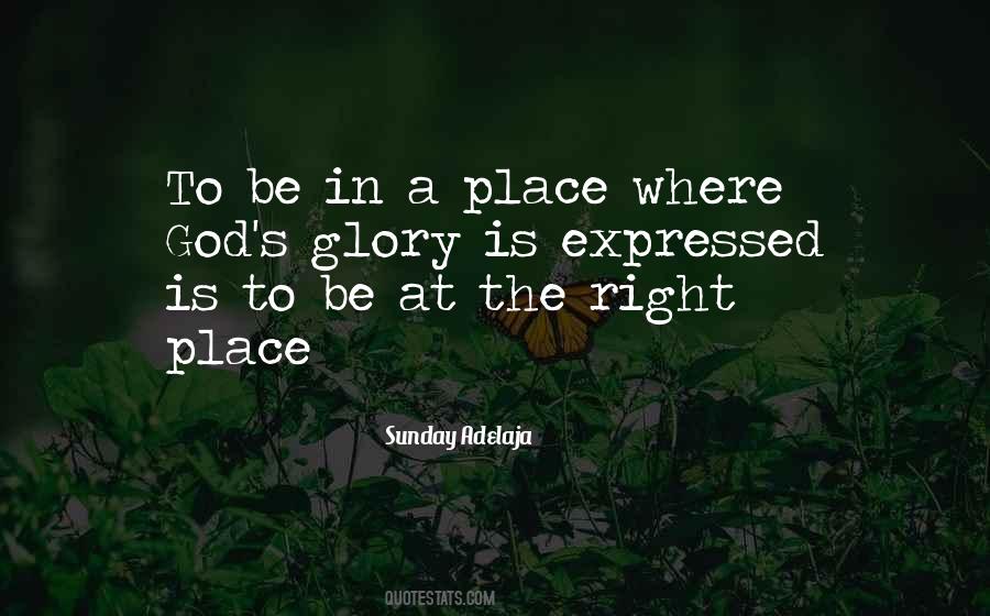 Quotes About God's Glory #1469292