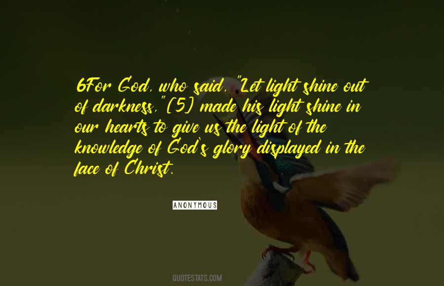 Quotes About God's Glory #1664577
