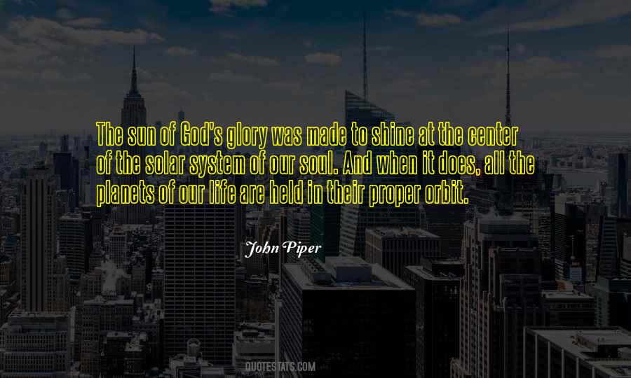 Quotes About God's Glory #17733