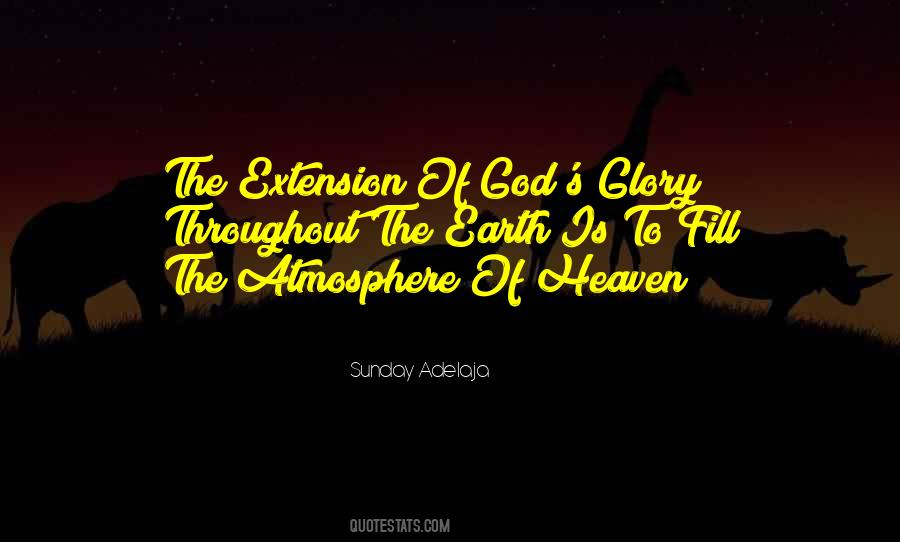 Quotes About God's Glory #1841473