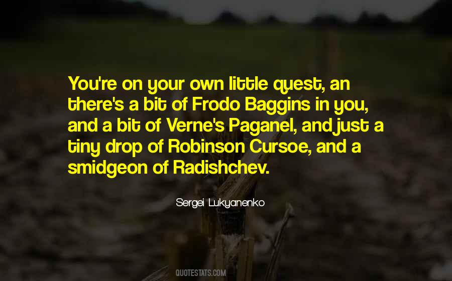 Quotes About Frodo Baggins #1124893