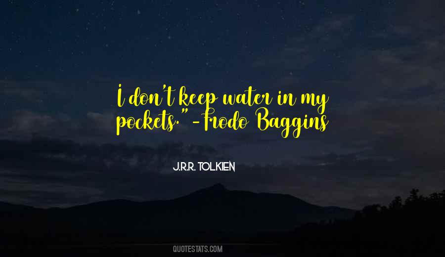 Quotes About Frodo Baggins #1704193