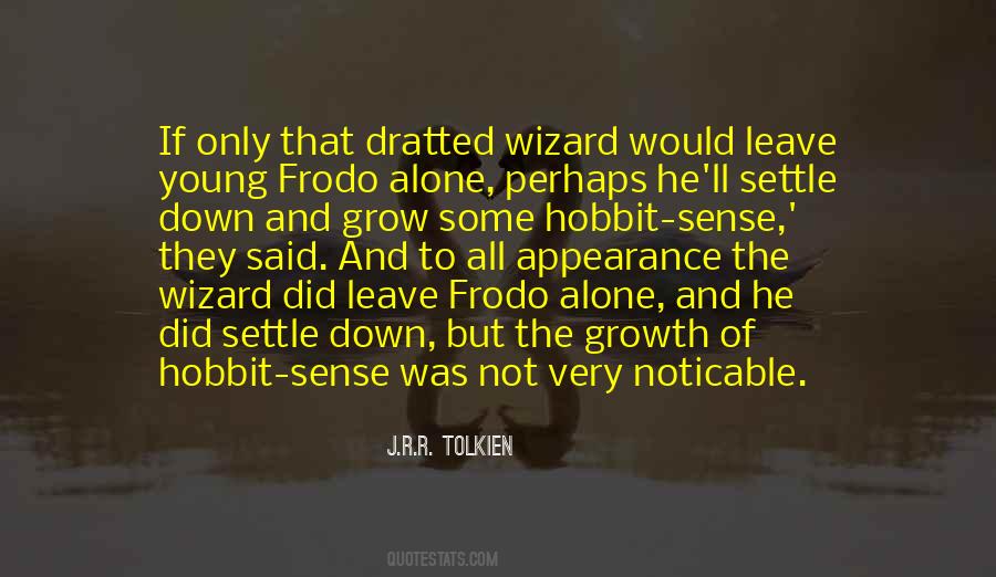 Quotes About Frodo Baggins #432435