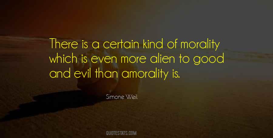 Quotes About Amorality #1622950