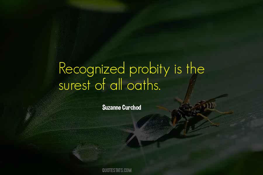 Quotes About Probity #229321