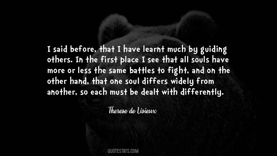 Quotes About Battles #1227102