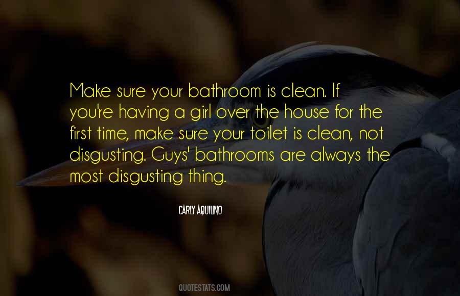 Quotes About Having A Clean House #1003269