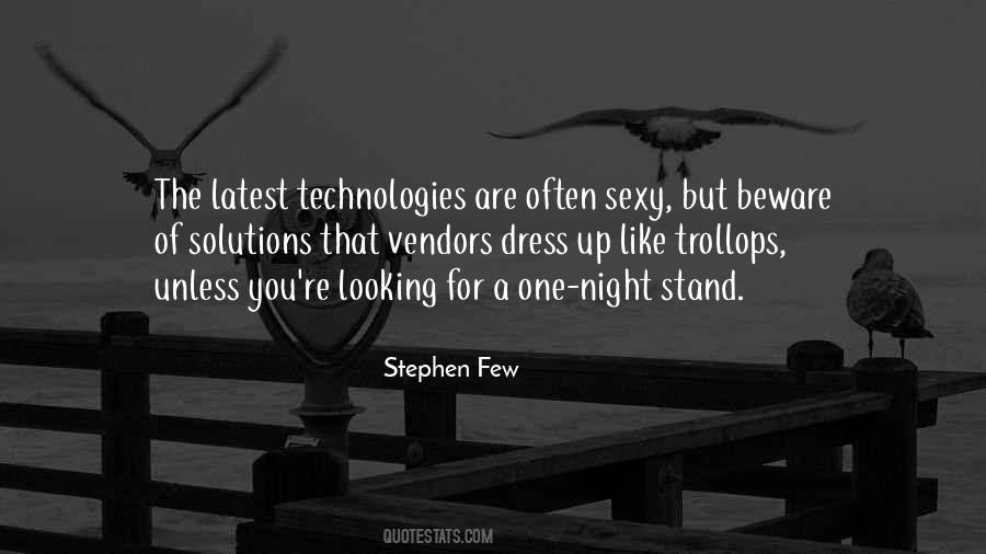 Quotes About A One Night Stand #821443