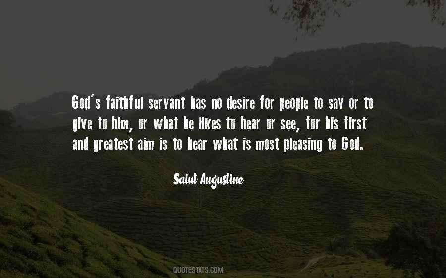 Quotes About Faithful Servants #1234827