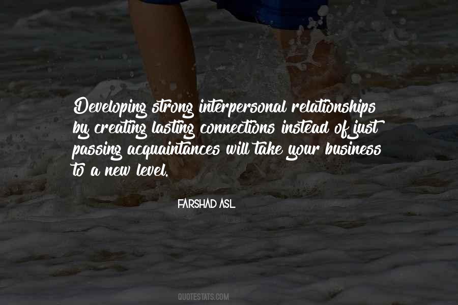 Quotes About Creating Relationships #1008540