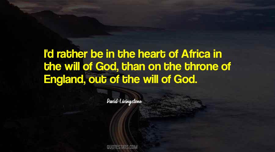Quotes About Will Of God #1162434