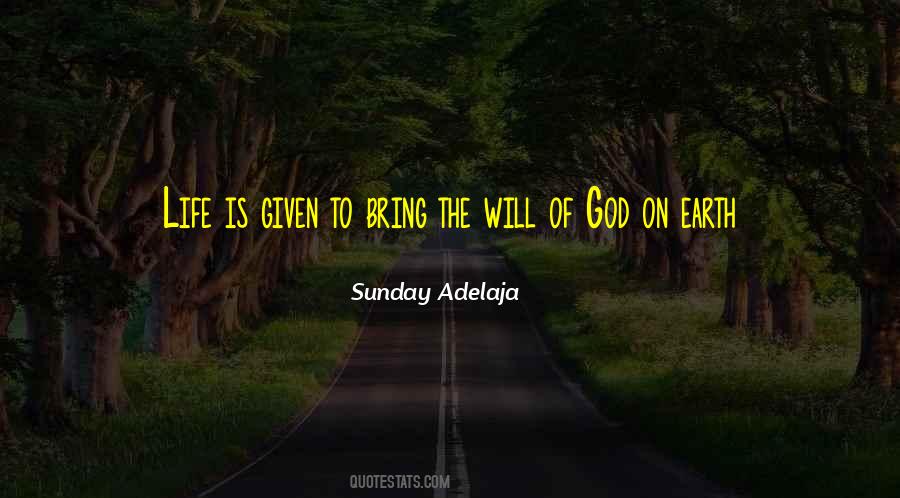 Quotes About Will Of God #1380202