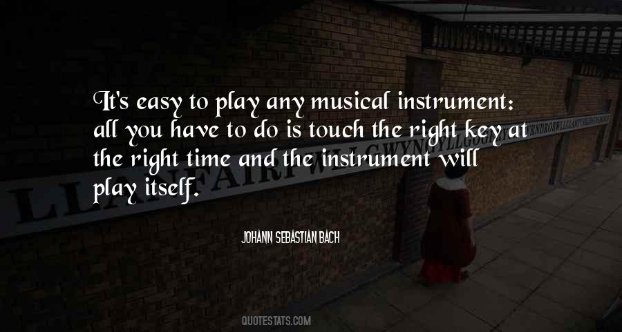 Quotes About Bach's Music #1045049