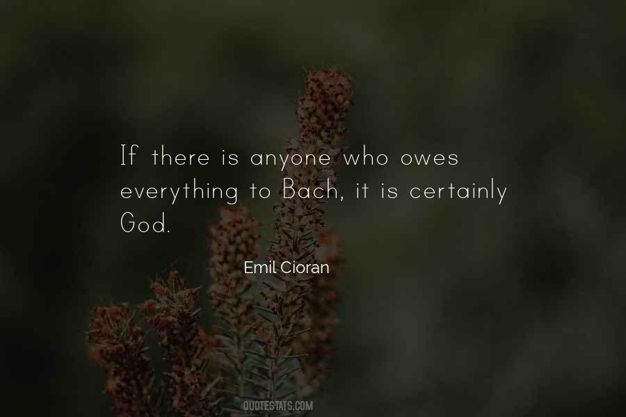 Quotes About Bach's Music #183909