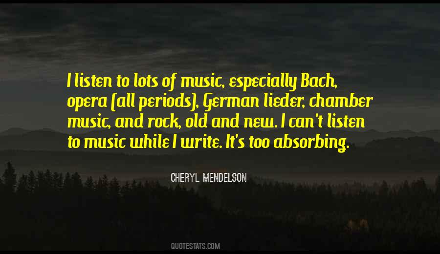 Quotes About Bach's Music #418634