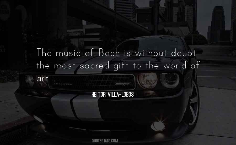 Quotes About Bach's Music #805247