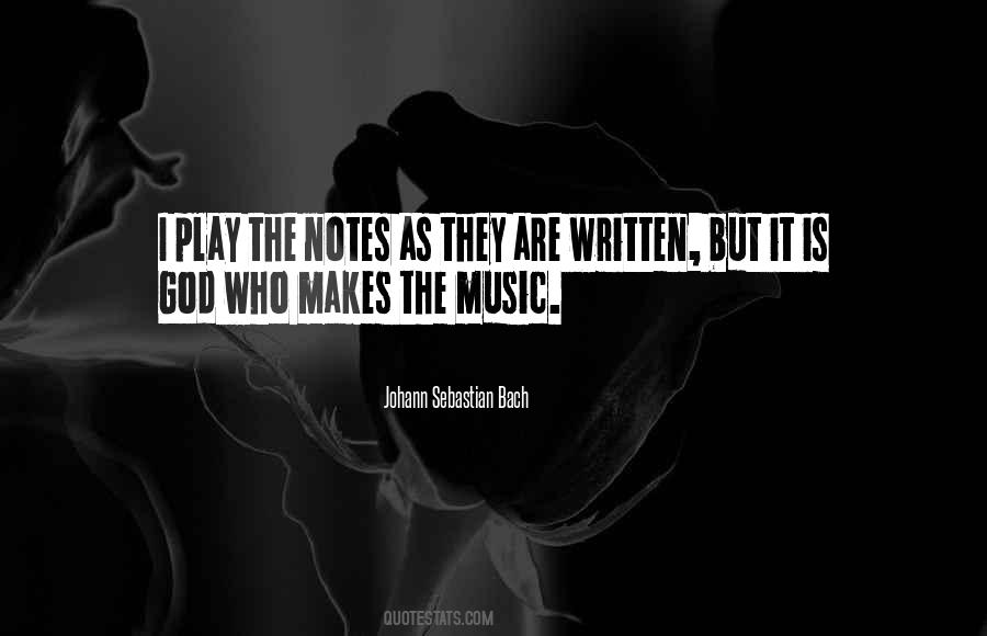 Quotes About Bach's Music #879175