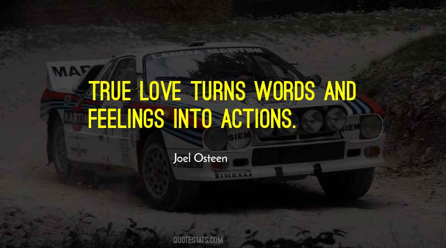 Quotes About Actions And Love #635313