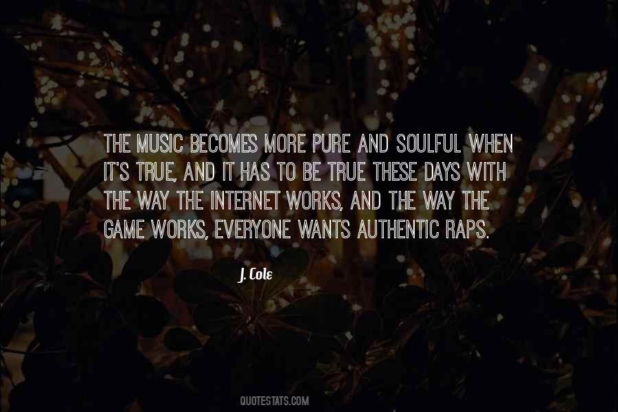 Quotes About Soulful Music #701329