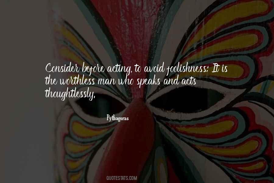 Quotes About Foolishness #1271017