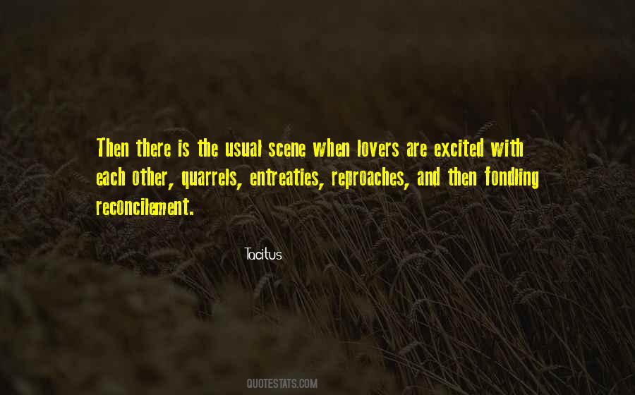 Quotes About Lovers Quarrels #921714