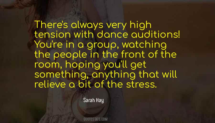 Quotes About High Stress #1762231