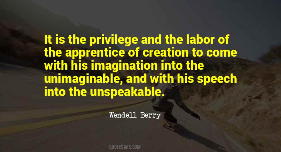 Quotes About Unimaginable #1042174